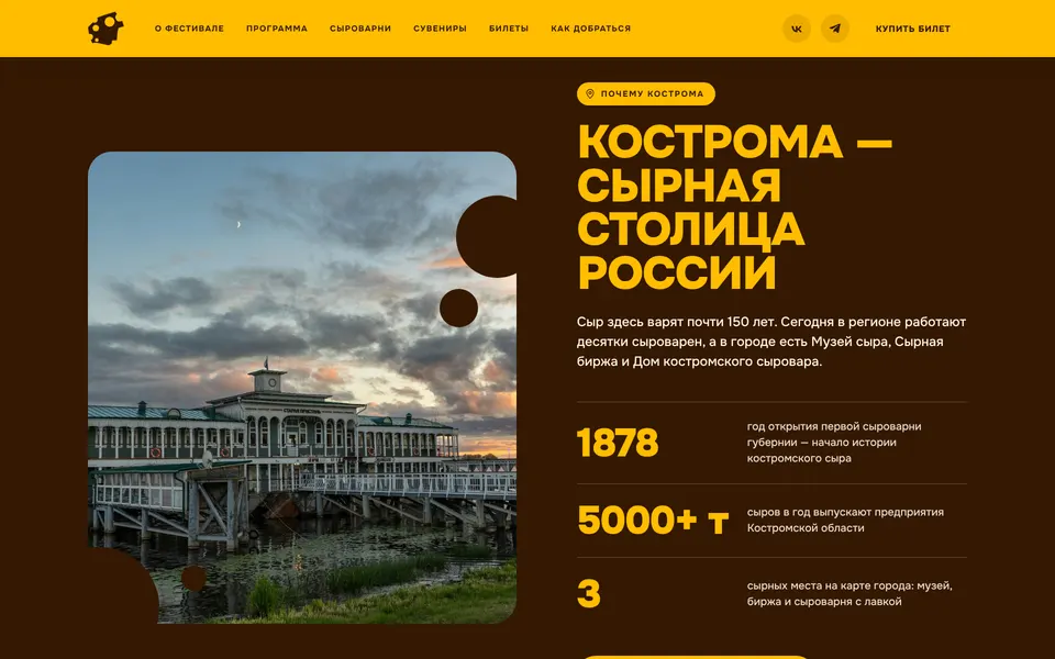 Кострома — сырная столица: история сыроделия региона и три цифры