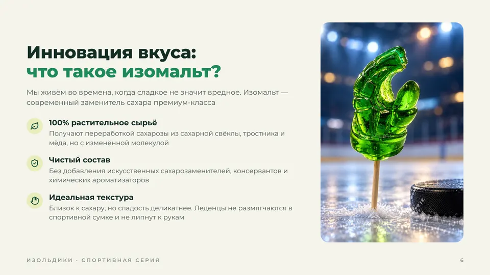 Инновация вкуса: что такое изомальт