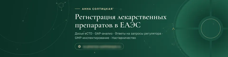 Шапка профиля: услуги эксперта и адрес сайта (размыт)